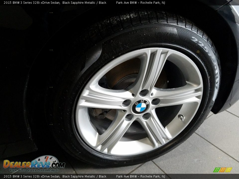 2015 BMW 3 Series 328i xDrive Sedan Black Sapphire Metallic / Black Photo #11