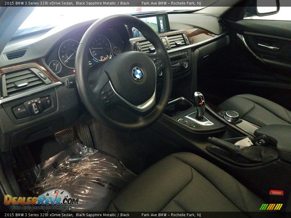 2015 BMW 3 Series 328i xDrive Sedan Black Sapphire Metallic / Black Photo #23