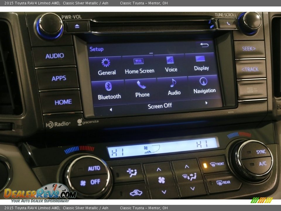 2015 Toyota RAV4 Limited AWD Classic Silver Metallic / Ash Photo #12