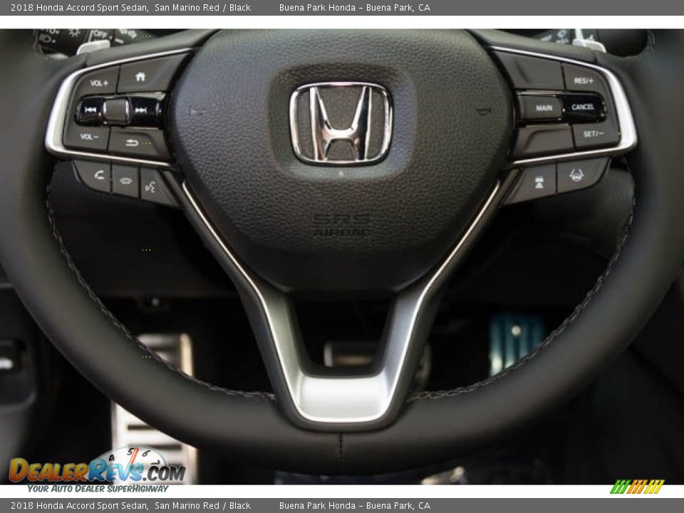 2018 Honda Accord Sport Sedan Steering Wheel Photo #9