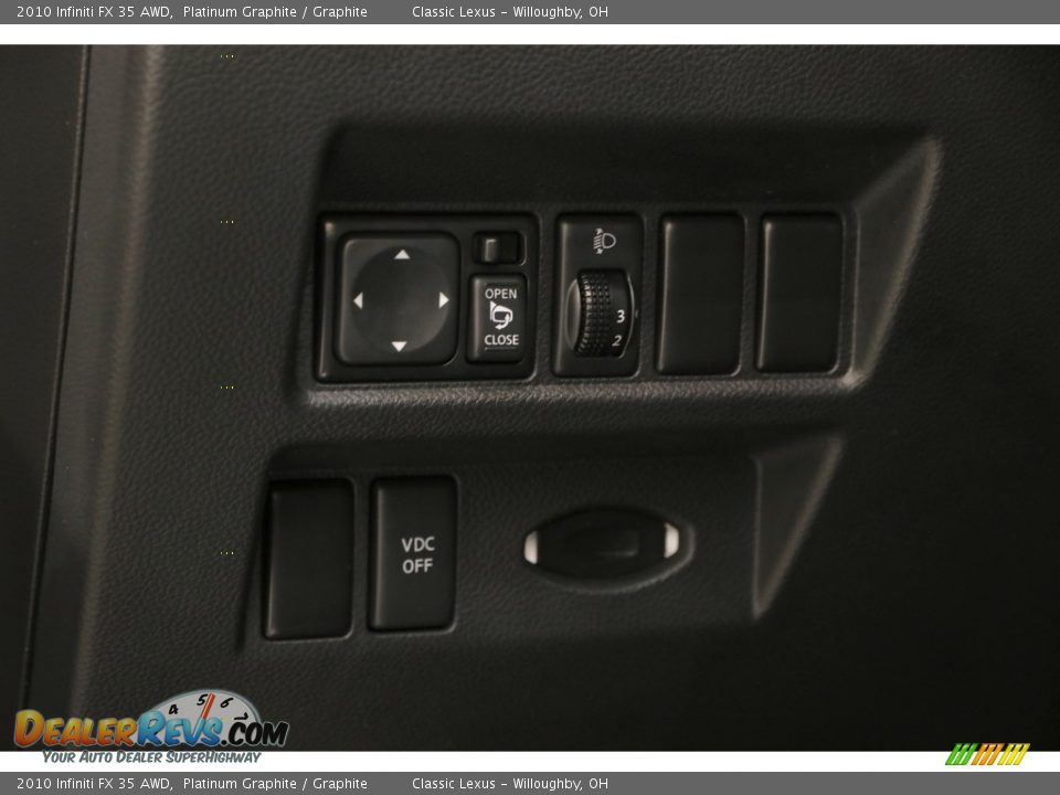 2010 Infiniti FX 35 AWD Platinum Graphite / Graphite Photo #6