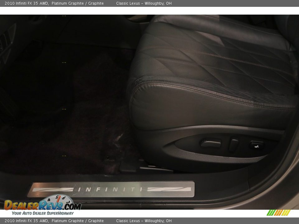 2010 Infiniti FX 35 AWD Platinum Graphite / Graphite Photo #7