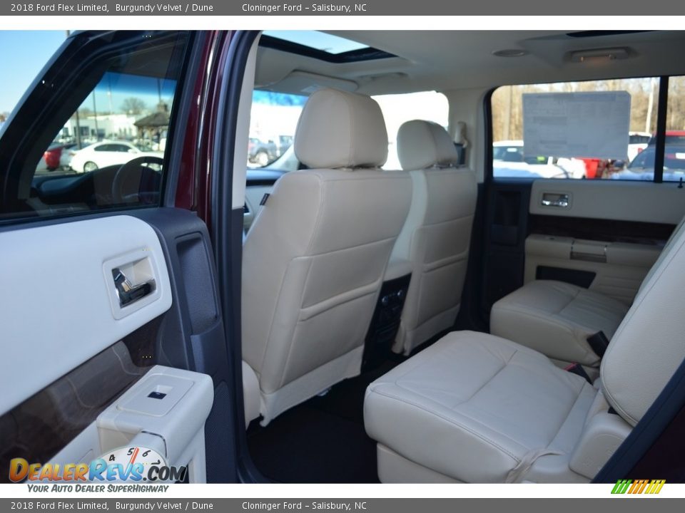 Rear Seat of 2018 Ford Flex Limited Photo #9