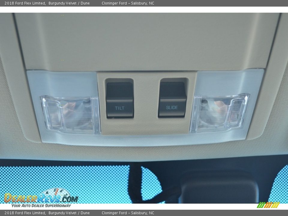 2018 Ford Flex Limited Burgundy Velvet / Dune Photo #23