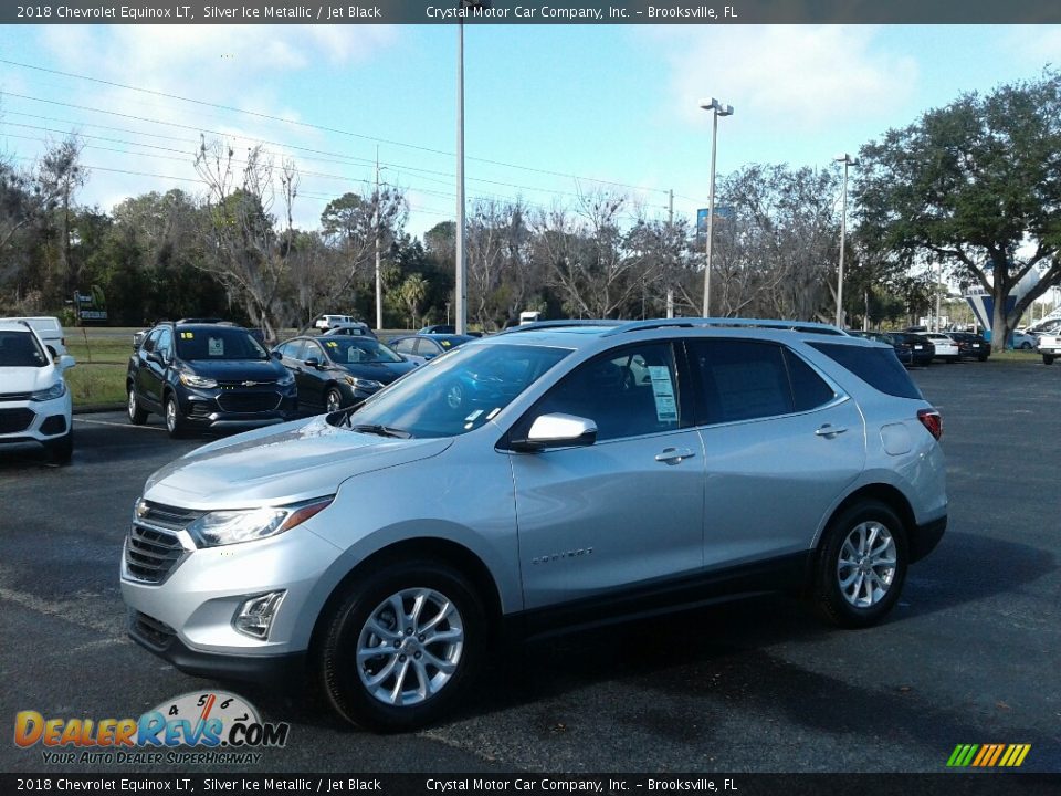 2018 Chevrolet Equinox LT Silver Ice Metallic / Jet Black Photo #1