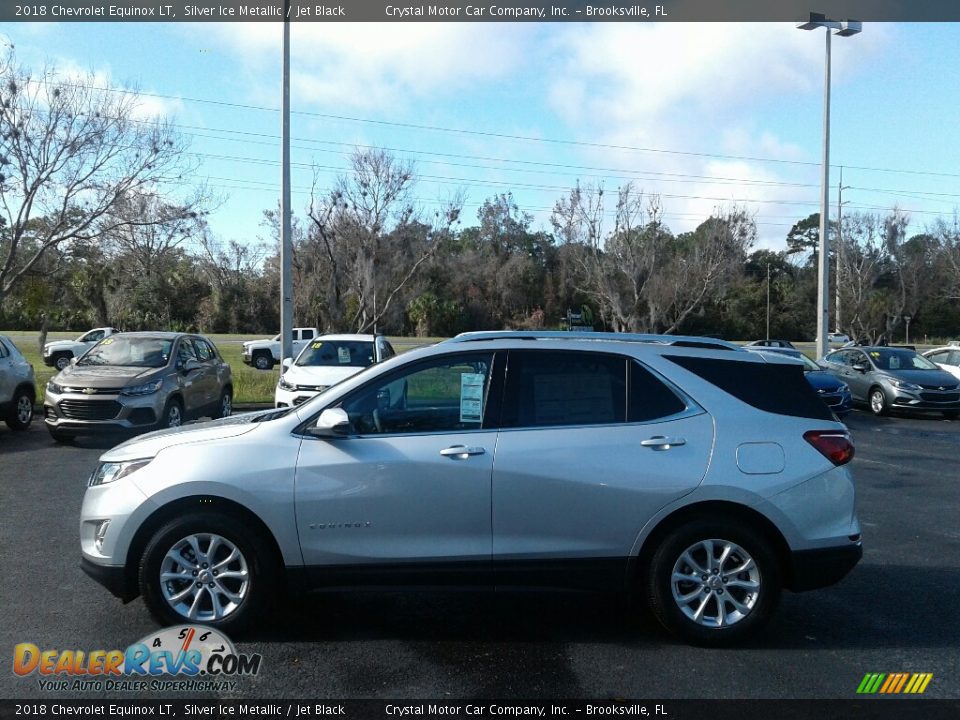 2018 Chevrolet Equinox LT Silver Ice Metallic / Jet Black Photo #2