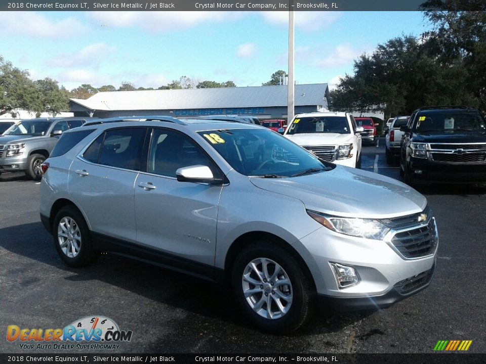 2018 Chevrolet Equinox LT Silver Ice Metallic / Jet Black Photo #7