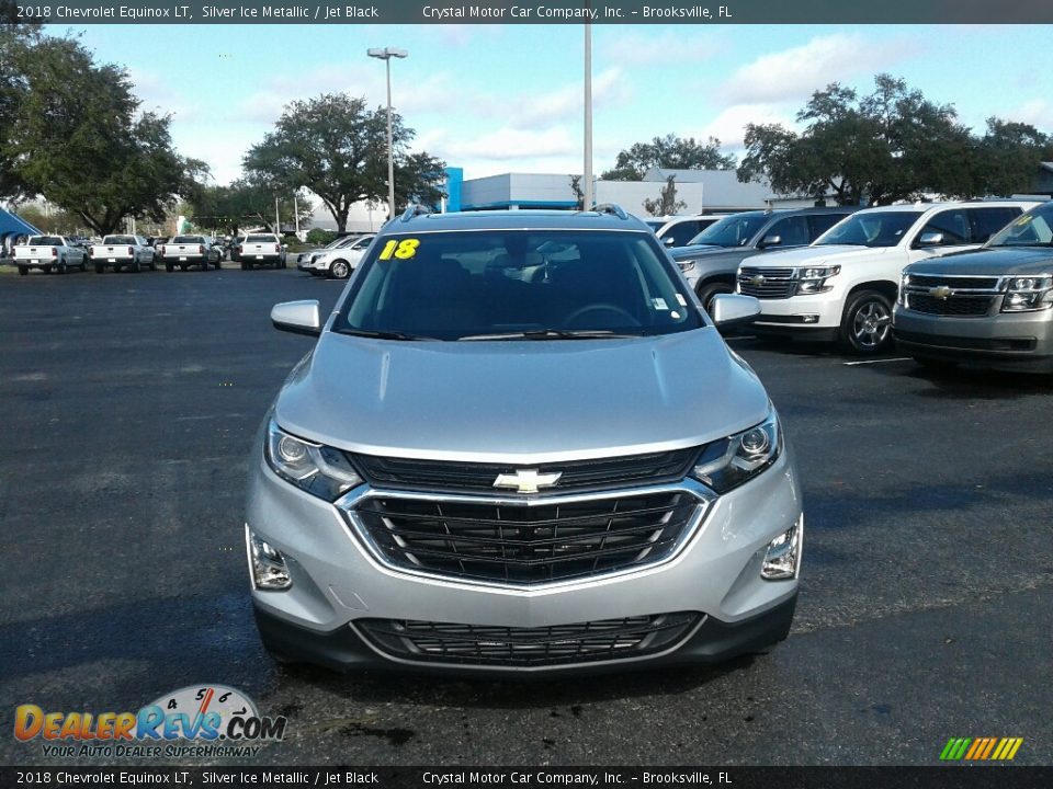 2018 Chevrolet Equinox LT Silver Ice Metallic / Jet Black Photo #8