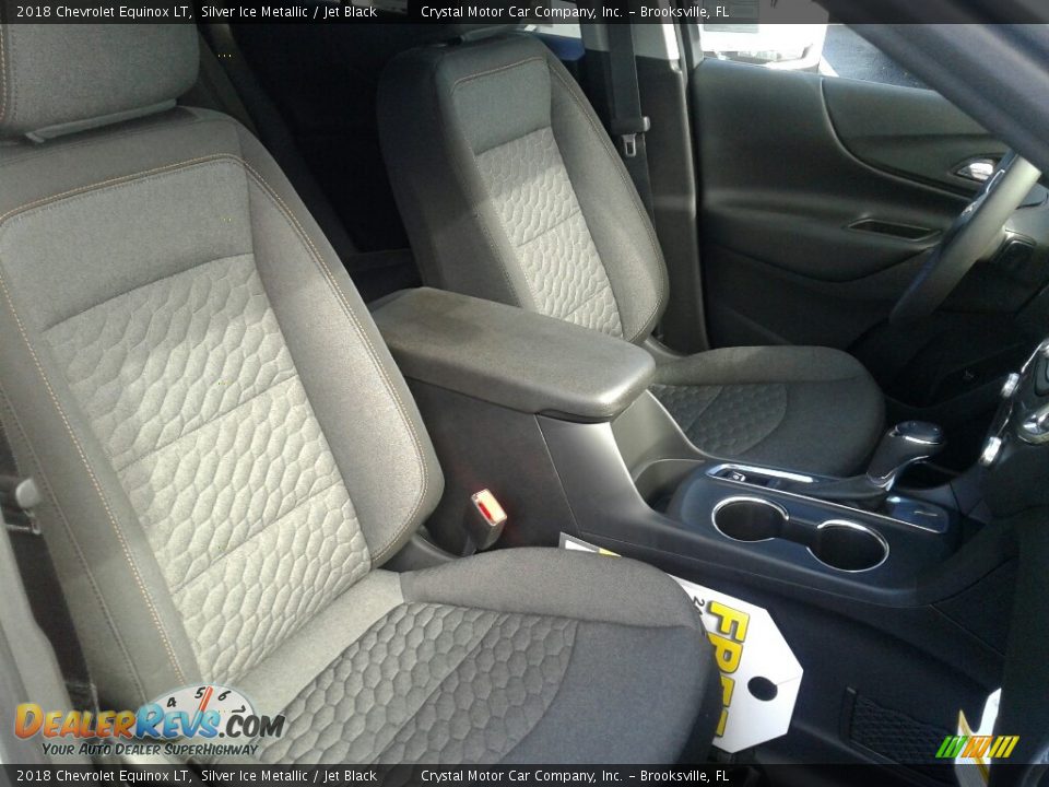 2018 Chevrolet Equinox LT Silver Ice Metallic / Jet Black Photo #12