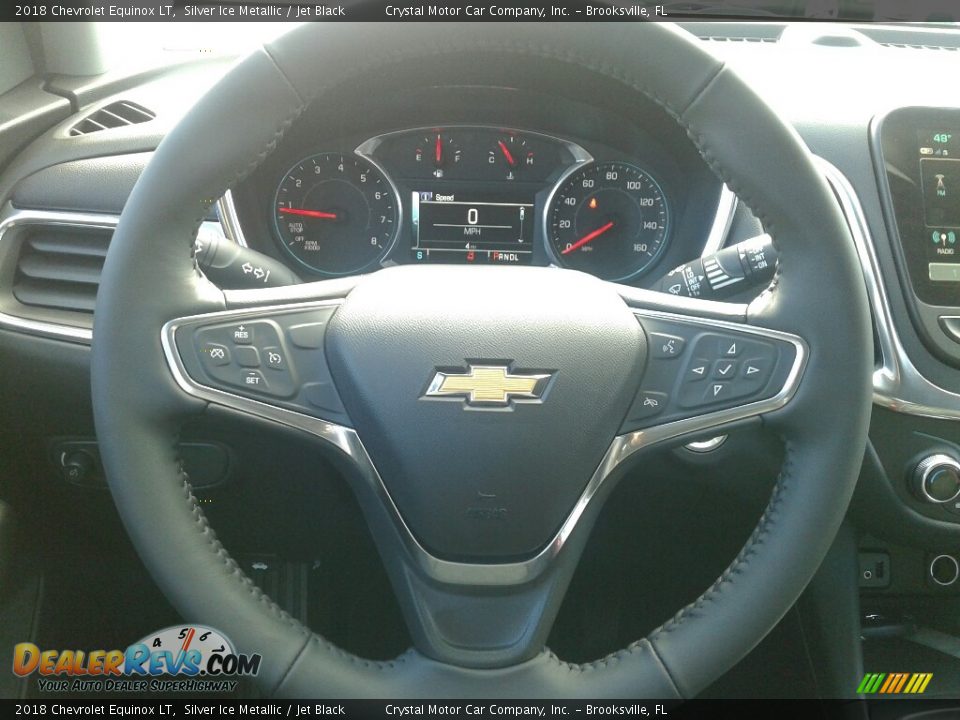 2018 Chevrolet Equinox LT Silver Ice Metallic / Jet Black Photo #14