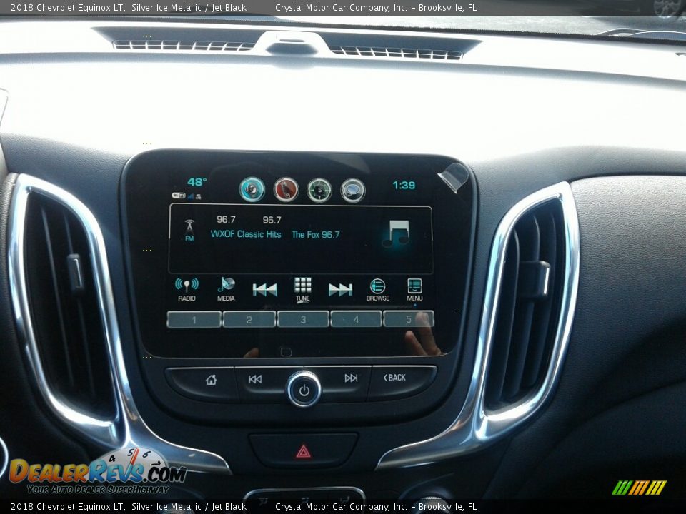 2018 Chevrolet Equinox LT Silver Ice Metallic / Jet Black Photo #15
