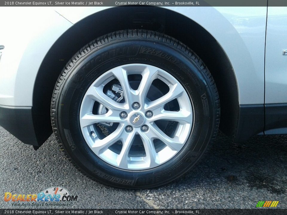 2018 Chevrolet Equinox LT Silver Ice Metallic / Jet Black Photo #20