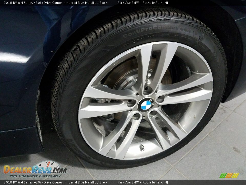 2018 BMW 4 Series 430i xDrive Coupe Imperial Blue Metallic / Black Photo #5