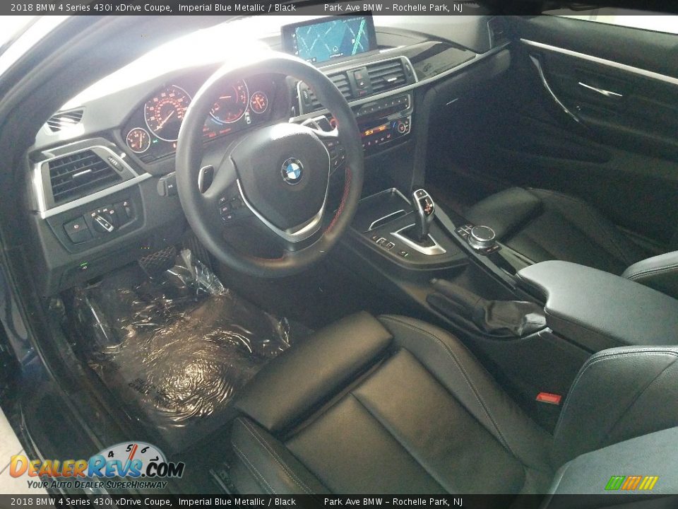 2018 BMW 4 Series 430i xDrive Coupe Imperial Blue Metallic / Black Photo #18