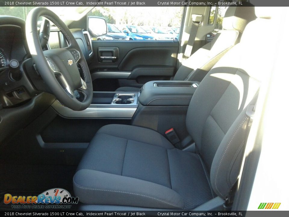 2018 Chevrolet Silverado 1500 LT Crew Cab Iridescent Pearl Tricoat / Jet Black Photo #9