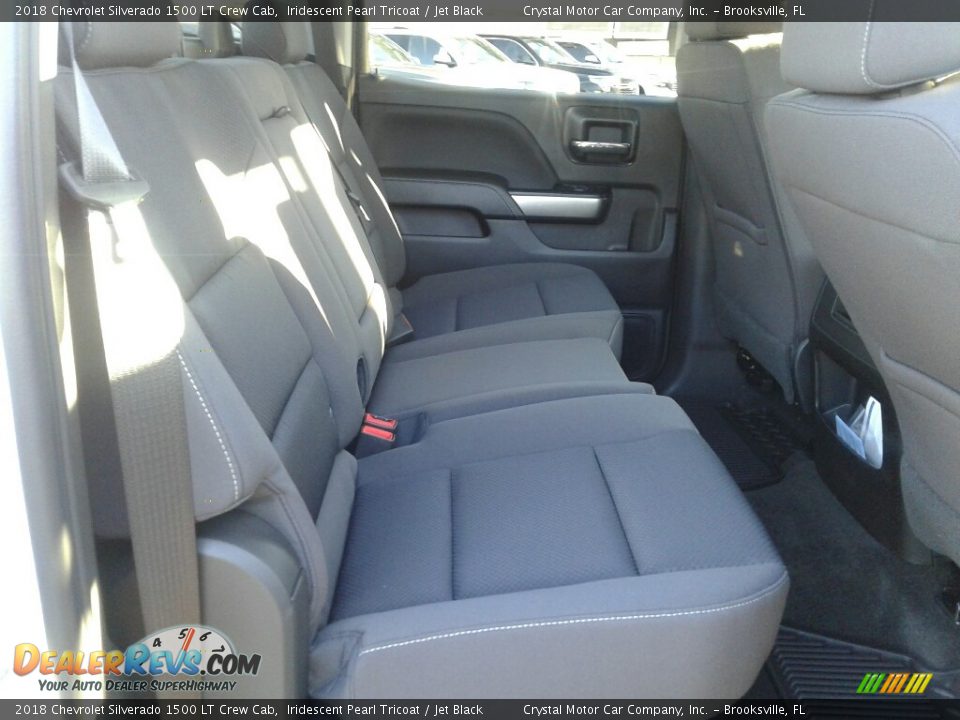 2018 Chevrolet Silverado 1500 LT Crew Cab Iridescent Pearl Tricoat / Jet Black Photo #11