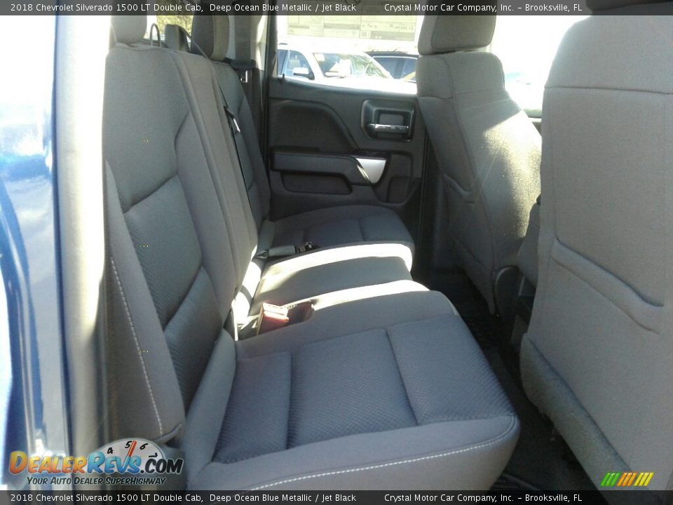 2018 Chevrolet Silverado 1500 LT Double Cab Deep Ocean Blue Metallic / Jet Black Photo #11