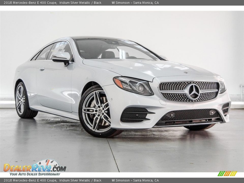 Front 3/4 View of 2018 Mercedes-Benz E 400 Coupe Photo #12