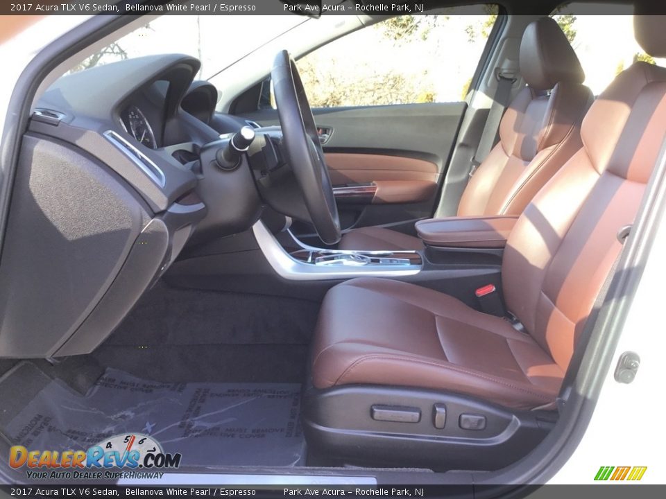 Front Seat of 2017 Acura TLX V6 Sedan Photo #12