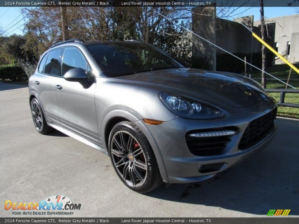 2014 Porsche Cayenne GTS Meteor Grey Metallic / Black Photo #2