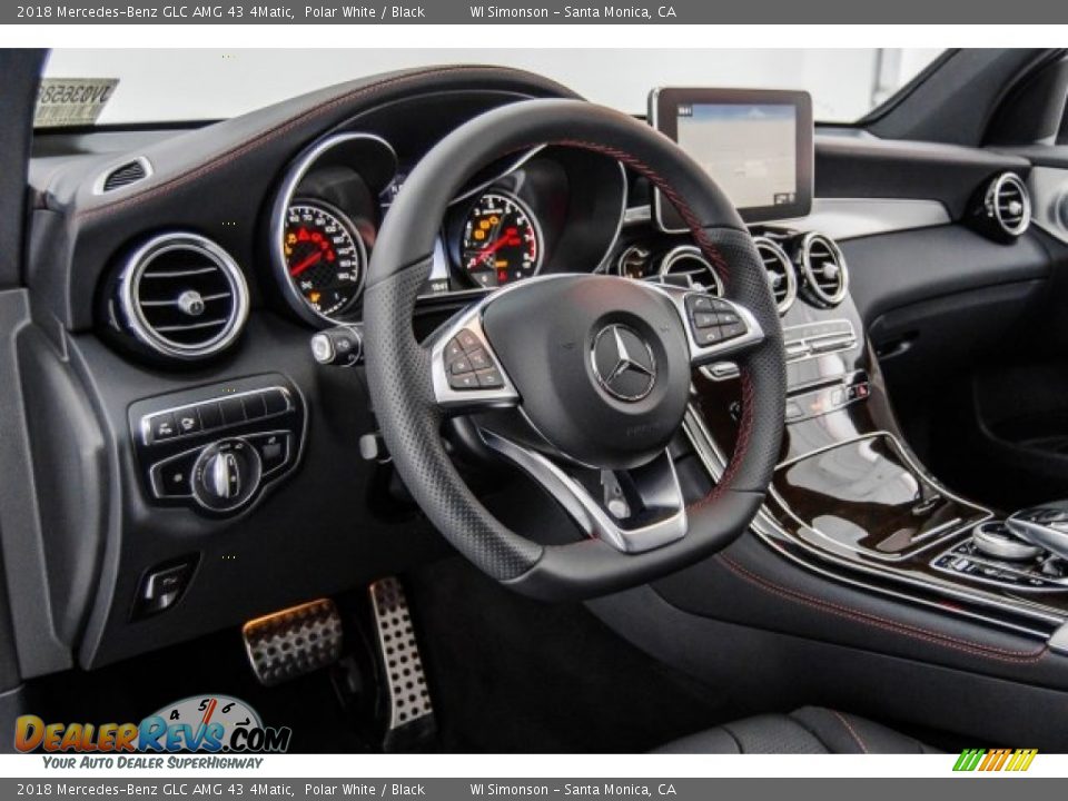 Dashboard of 2018 Mercedes-Benz GLC AMG 43 4Matic Photo #26