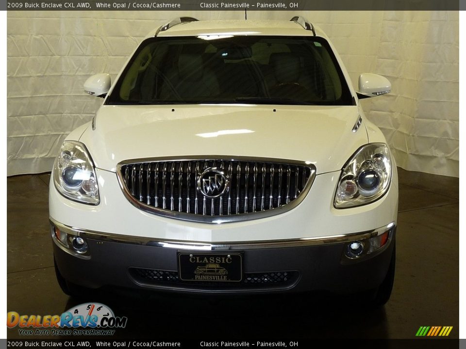 2009 Buick Enclave CXL AWD White Opal / Cocoa/Cashmere Photo #4