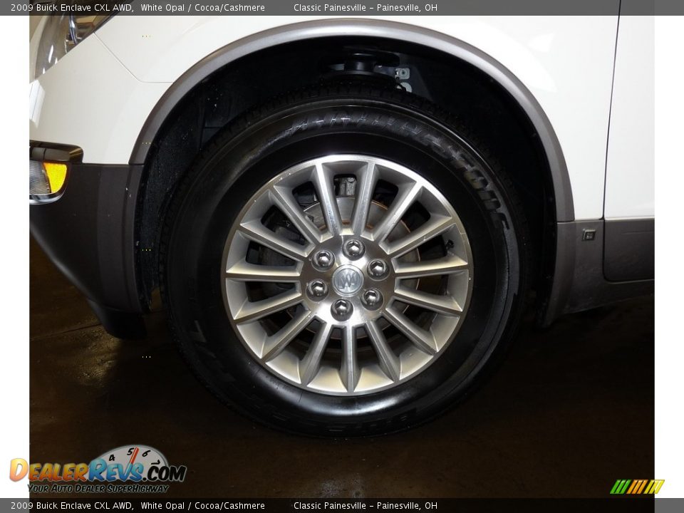 2009 Buick Enclave CXL AWD White Opal / Cocoa/Cashmere Photo #5