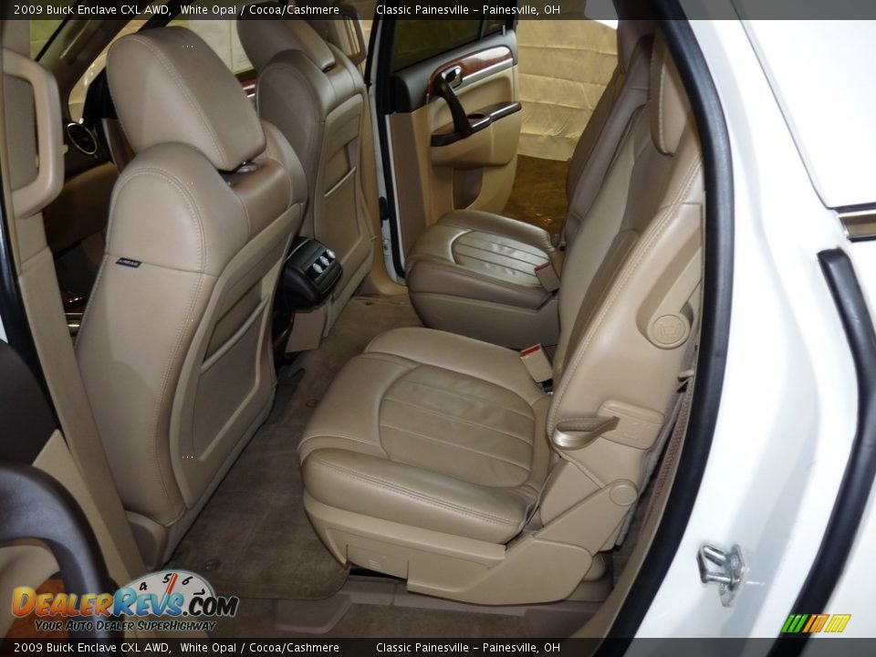 2009 Buick Enclave CXL AWD White Opal / Cocoa/Cashmere Photo #8