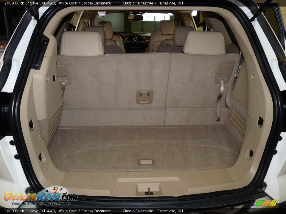 2009 Buick Enclave CXL AWD White Opal / Cocoa/Cashmere Photo #10