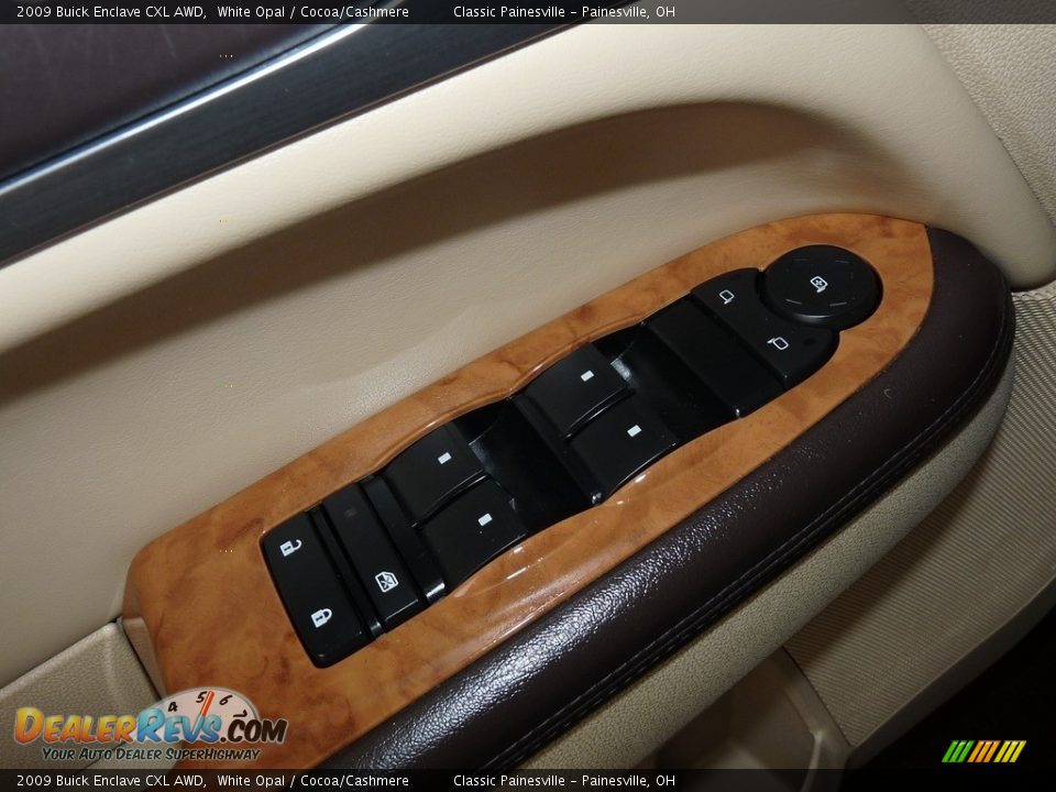 2009 Buick Enclave CXL AWD White Opal / Cocoa/Cashmere Photo #11