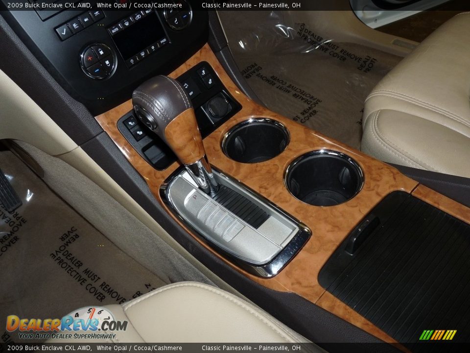 2009 Buick Enclave CXL AWD White Opal / Cocoa/Cashmere Photo #15