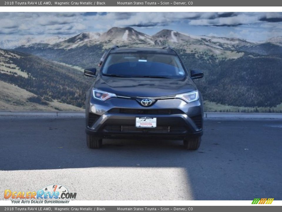 2018 Toyota RAV4 LE AWD Magnetic Gray Metallic / Black Photo #2