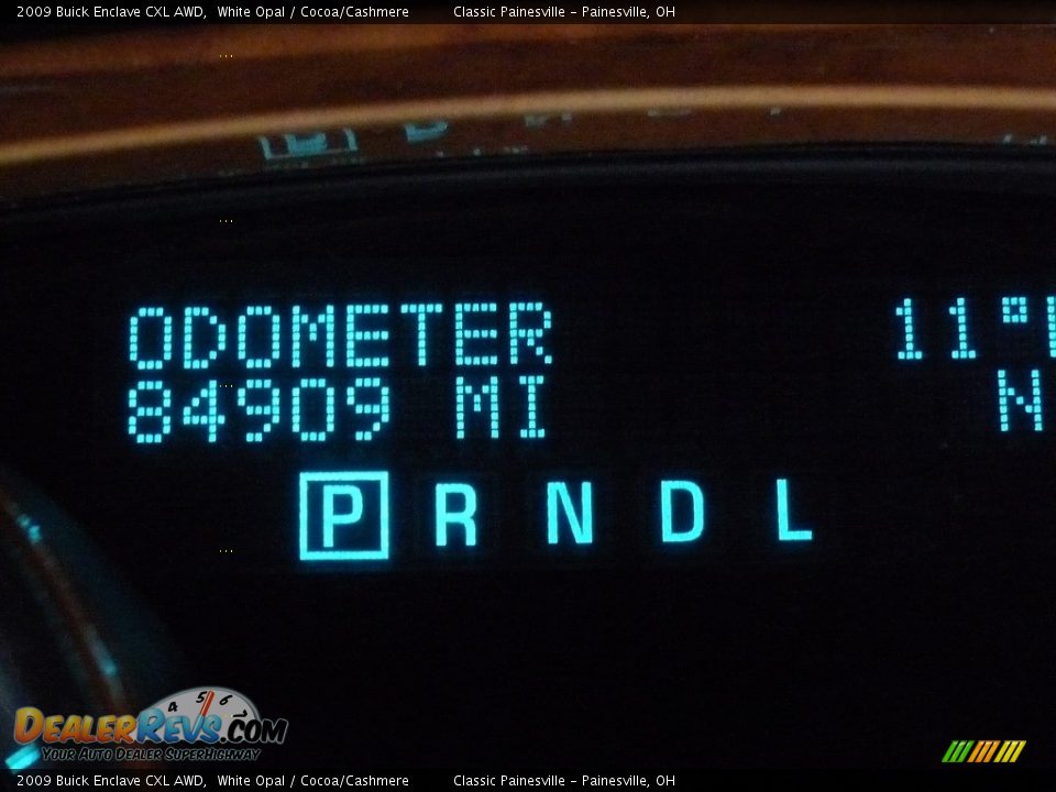2009 Buick Enclave CXL AWD White Opal / Cocoa/Cashmere Photo #16