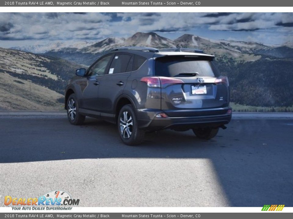 2018 Toyota RAV4 LE AWD Magnetic Gray Metallic / Black Photo #3