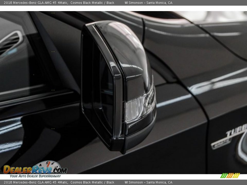 2018 Mercedes-Benz GLA AMG 45 4Matic Cosmos Black Metallic / Black Photo #19