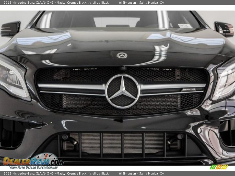 2018 Mercedes-Benz GLA AMG 45 4Matic Cosmos Black Metallic / Black Photo #20