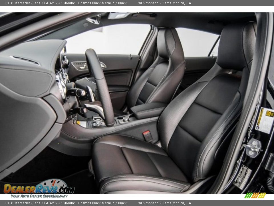 Black Interior - 2018 Mercedes-Benz GLA AMG 45 4Matic Photo #22