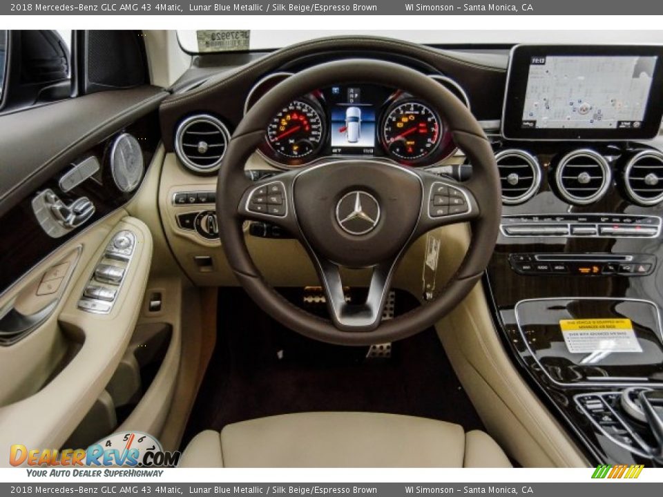 2018 Mercedes-Benz GLC AMG 43 4Matic Steering Wheel Photo #4