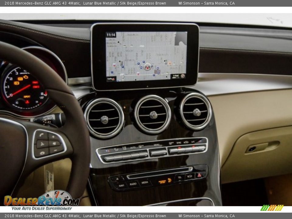 Controls of 2018 Mercedes-Benz GLC AMG 43 4Matic Photo #5