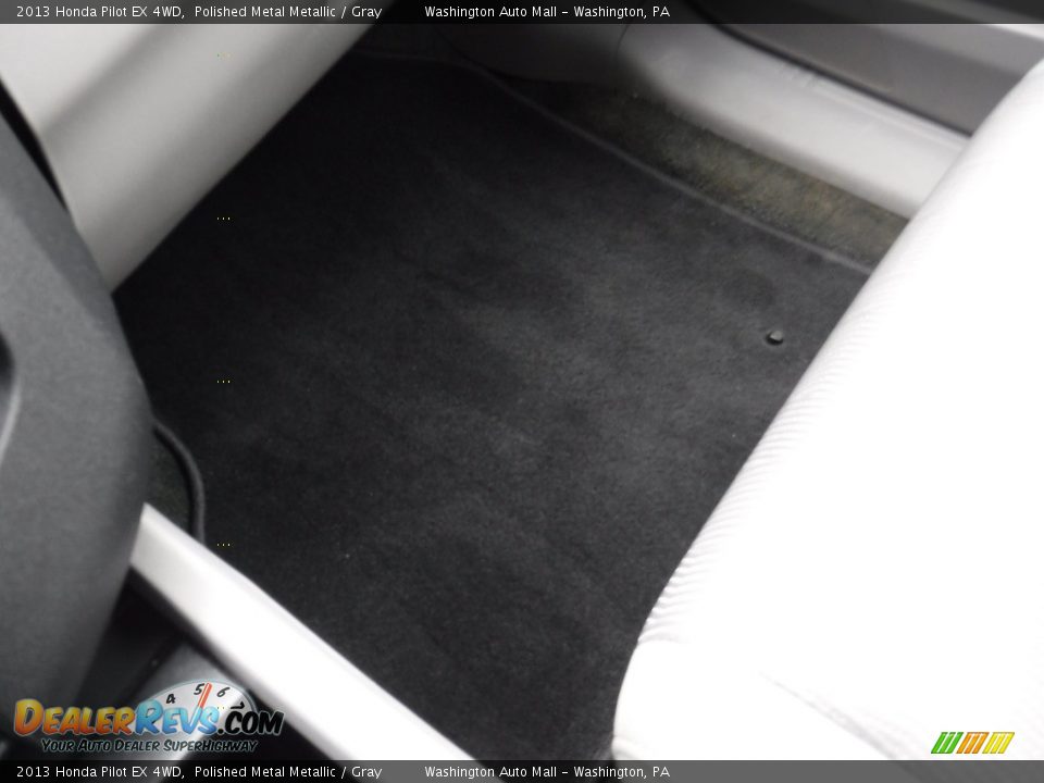 2013 Honda Pilot EX 4WD Polished Metal Metallic / Gray Photo #22