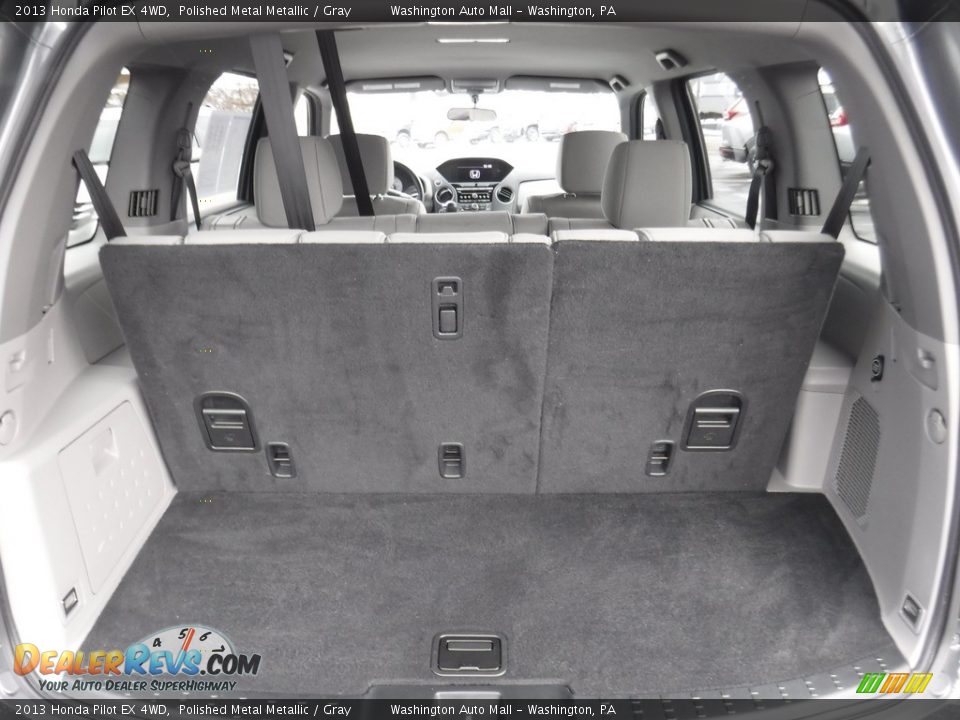 2013 Honda Pilot EX 4WD Polished Metal Metallic / Gray Photo #25