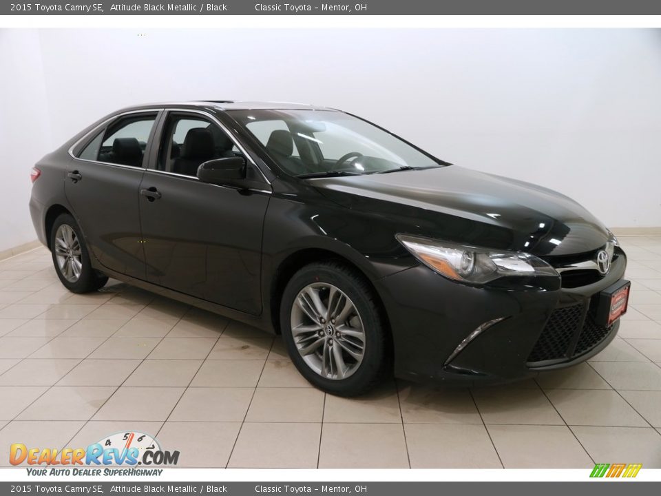 2015 Toyota Camry SE Attitude Black Metallic / Black Photo #1