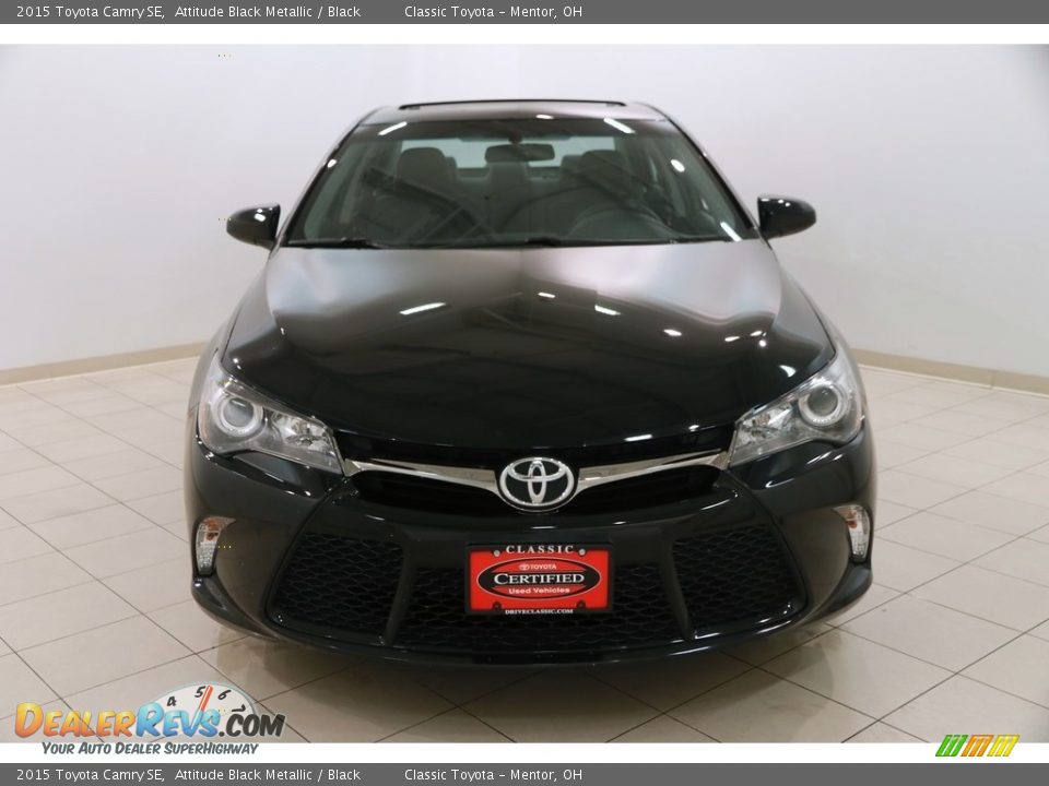 2015 Toyota Camry SE Attitude Black Metallic / Black Photo #2