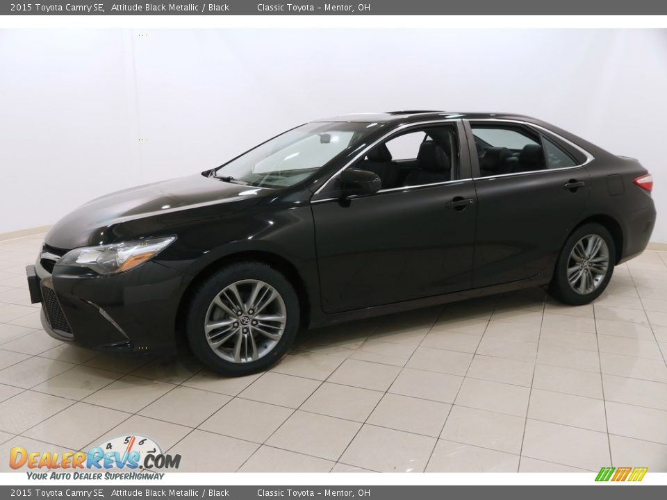 2015 Toyota Camry SE Attitude Black Metallic / Black Photo #3