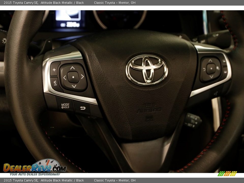 2015 Toyota Camry SE Attitude Black Metallic / Black Photo #6