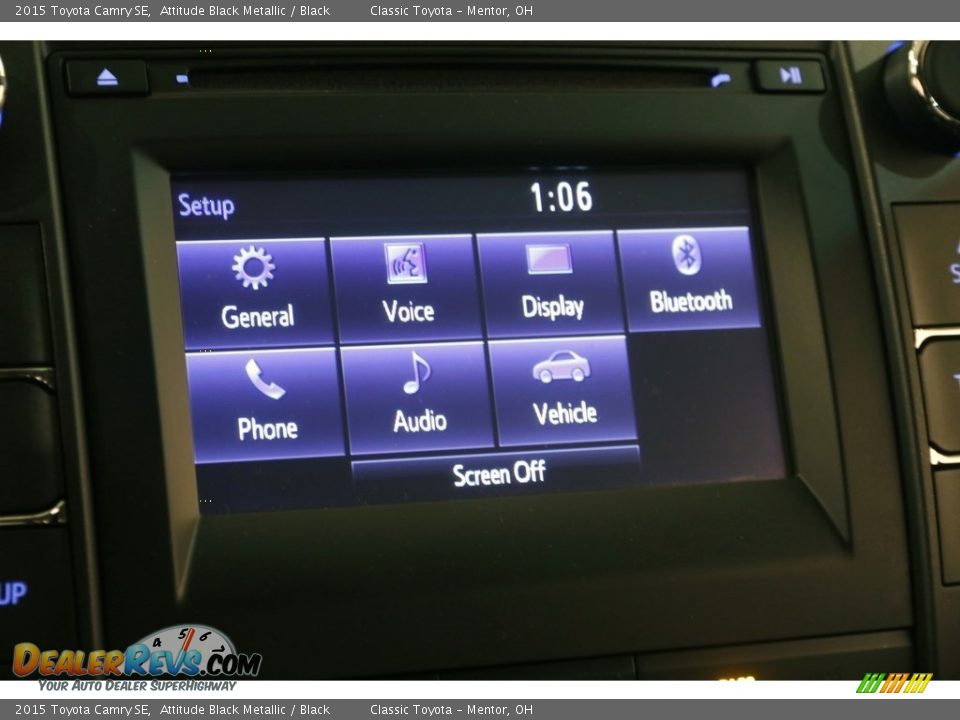 2015 Toyota Camry SE Attitude Black Metallic / Black Photo #10