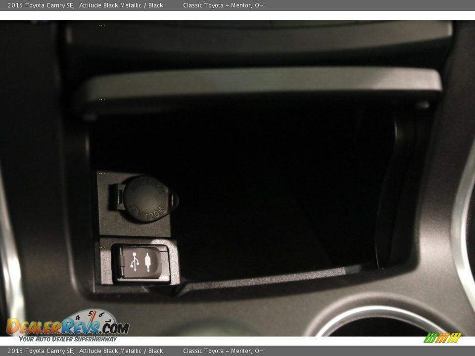 2015 Toyota Camry SE Attitude Black Metallic / Black Photo #12