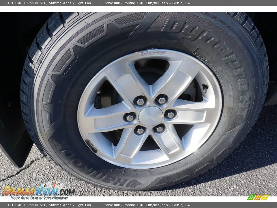 2011 GMC Yukon XL SLT Summit White / Light Tan Photo #16