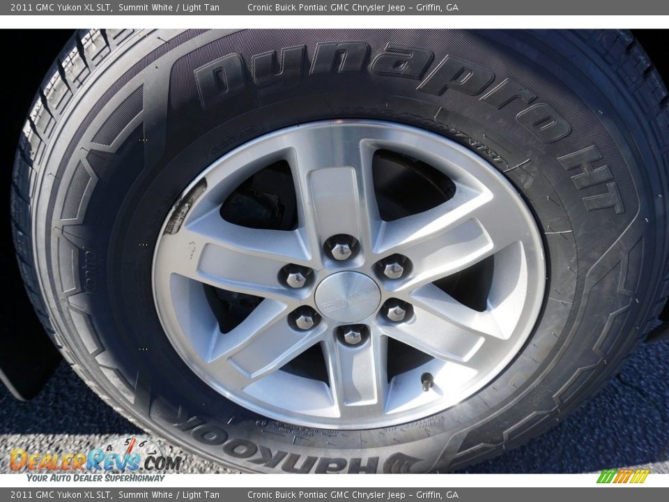 2011 GMC Yukon XL SLT Summit White / Light Tan Photo #19