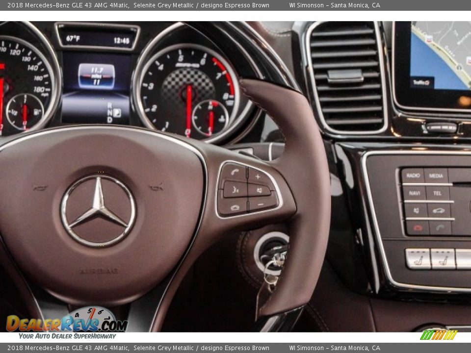 Controls of 2018 Mercedes-Benz GLE 43 AMG 4Matic Photo #23